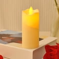 thumbnail image 4 of Electronic Candle Lights Wave Shape Glossy Simulation Candle Wedding Birthday Ambience Decorations, 4 of 7