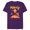 Purple, variant on Disney and Pixar’s Turning Red Mei Respect the Hustle - Short Sleeve Blended T-Shirt for Adults - Customized-Denim Snow Heather