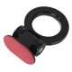 thumbnail image 3 of Gancho decorativo para remolque de coche, estilo de anillo de carreras, gancho de remolque para parachoques (negro), 3 of 9
