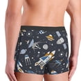 thumbnail image 3 of Goofa Space Cars Printed Men's Boxer Briefs Underwear, Moisture-Wicking Underwear, Trunk,Soft and Breathable Cotton Underwear-Large, 3 of 9