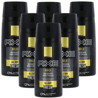 6 Pack Axe Gold Temptation Mens Deodorant Body Spray, 150ml