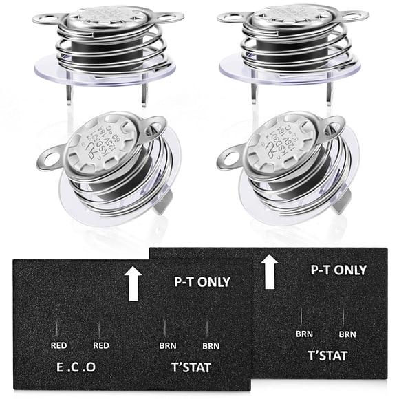 Conjunto de piezas de repuesto para termostato de calentador de agua para vehículos recreativos, compatible con piezas Atwood 91447 ECO y T-STAT para kit de servicio de corte de emergencia para autoca
