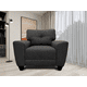 thumbnail image 4 of Sala Modular 3-2-1 El Bazar Store Sidney Gris oxford, Sofa, Love seat y sillon, 4 of 10