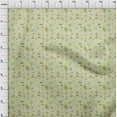 thumbnail image 4 of oneOone Tissu Flex Coton Beige Verdâtre Matériel de Robe d'Automne Tissu Imprimé Tissu au Mètre 40 Pouces de Large, 4 of 4