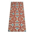 thumbnail image 3 of Rugsotic Carpets Hand Tufted Wool Eco-Friendly Area Rugs - 2'6"x8', Runner, Red Beige, Modern Contemporary Design, High Pile Handmade Anti Skid Rugs for Living Room, Bed Room (K00230), 3 of 6