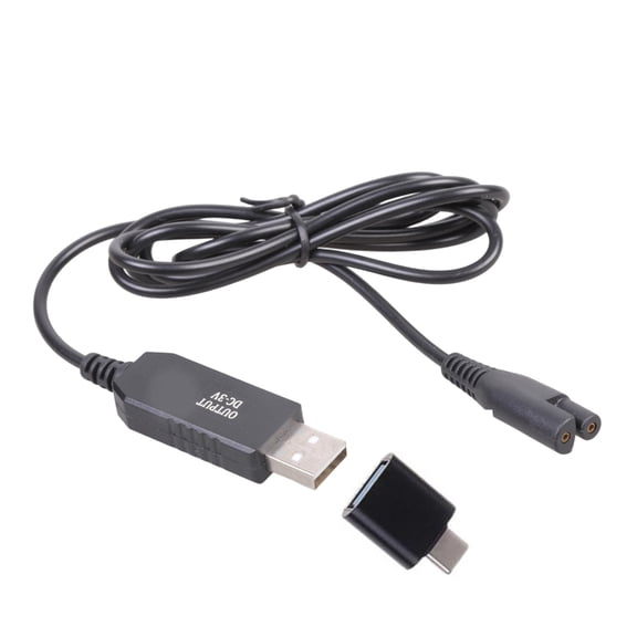 Jesscasday Portable 3V Replacement Chargers Line For Water Flosser Devices Type C USB Input