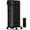 Matte Black, variant on G-Ocean 1500W Oil Filled Radiator Heater for Large Room, Quiet Electric Heater with Remote, Digital Thermostat, 3 Heat Modes, 24H Timer, Overheat & Tip-Over Protection