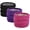 Black/Magenta/Purple,3 Pack, variant on Kids Girls/Boys Winter Knitted Infinity Scarf Polar Fleece Neck Warmer