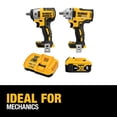 thumbnail image 4 of Llave de impacto DEWALT 20 V MAX inalámbrica para 2 herramientas con batería de 5 Ah, 4 of 4