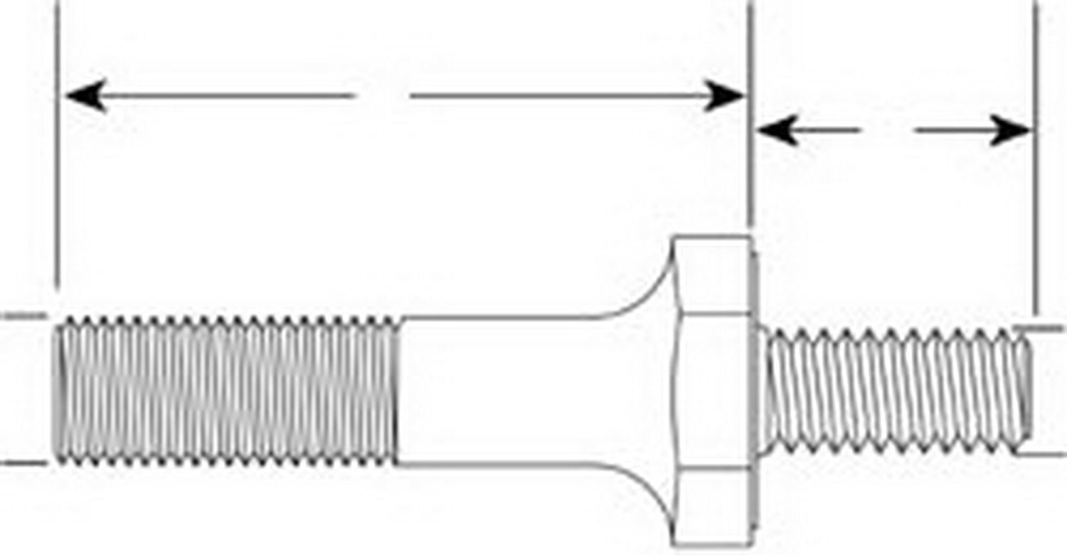 COMP Cams High Energy Rocker Stud Set w/ 7/16" Base Thread and 7/16