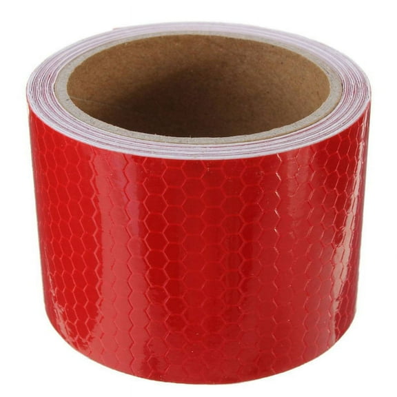 HOT 5cm x Tape Warning Reflector Security Tape, Red