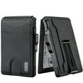 thumbnail image 1 of Wallet Umoven, minimalista, de piel con bloqueo RFID para hombre, 1 of 6