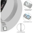 thumbnail image 3 of HCTian pour Fitbit Inspire 3 Bracelets Femmes Hommes, Bracelet en Maille Métallique en Acier Inoxydable Réglable Bracelet Magnétique de Remplacement Compatible avec Fitbit Inspire 3 Tracker D\'entraînement Physique, 3 of 6