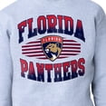 thumbnail image 3 of Men's Starter Gray Florida Panthers Team Grit Graphic Fleece Pullover Sweatshirt, 3 of 3