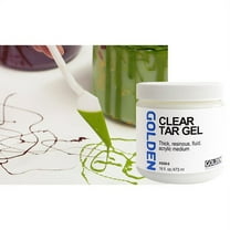 Golden Artist Colors, 16 oz, Clear Tar Gel