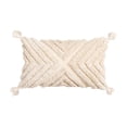 thumbnail image 2 of Boho Throw Pillow Covers withTassel Tufted Cushion Cases Cover Rectangle, 2 of 8