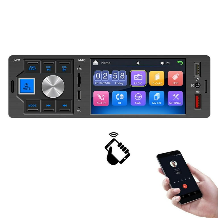 MP5 Bt Stereo Car Speakers MP5 Video DVD Player MP5 Android Auto Car Play  6.2 Inch Smart Screen Autoradio Carplay - China Car GPS Navigation, for  Universal Car Model