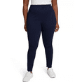 thumbnail image 6 of Nine West Women's High Rise Heidi Pull On Stretch Ponte Elastic Waist Pant, 6 of 8