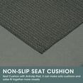 thumbnail image 3 of Royalcraft Outdoor Patio Furniture Set, 8 Pieces Outdoor Sectional Wicker Sofa PE Rattan Conversation Sets with Non-Slip Cushions, Aluminum Frame, Grey, 3 of 9