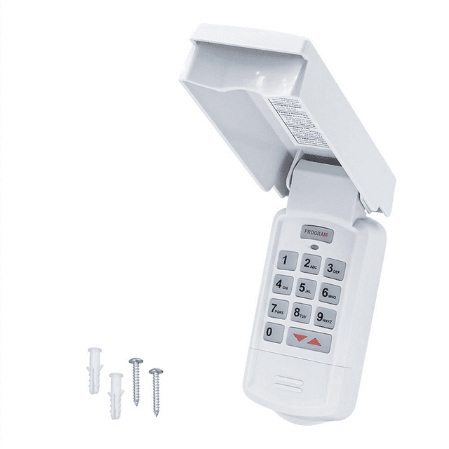 -R Ouvre-Porte de Garage Universel Sans Fil avec Clavier, Compatible avec pour Genie, Porte Basculante, Ouvre-Porte de Garage
