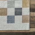 thumbnail image 3 of nuLOOM Naya SpinClean Checkered Machine Washable Area Rug, 9' x 12', Naya Multicolor, 3 of 6