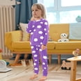 thumbnail image 5 of Cloud Pattern Cotton Pajamas 2 Piece Set Sleepwear Soft and Comfortable Homewear Nightwear, 5 of 7