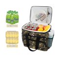 thumbnail image 2 of FORMRS Insulated Cooler Bag 24 Cans Capacity Soft Leakproof Lunch Box with Side Pockets, Golden Elegance, 2 of 7