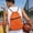 🔥 Orange_Hot#961, variant on Drawstring Backpack Gym Bag for Sports, Travel, Swim and Beach – Large Capacity, Lightweight Foldable Nylon Drawstring Pouch, Bulk Customizable Logo Bags