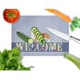 thumbnail image 2 of Carolines Treasures BB5524LCB Corgi Welcome Glass Cutting Board - Large, 2 of 2