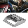 thumbnail image 4 of Cam Flap Buckle, Tie Down Strap Buckles Strong Bite Force Durable 304 Stainless Steel  For Luggage, 4 of 8