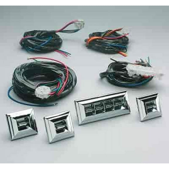 Electric Life 4990-50-356 GM OE-Style Chrome Switch Kit