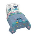 thumbnail image 1 of Disney Lilo & Stitch Denim Hawaïen Douillette pour Lit 1 ou 2 Places Réversible, 100 % Polyester, 1 of 1