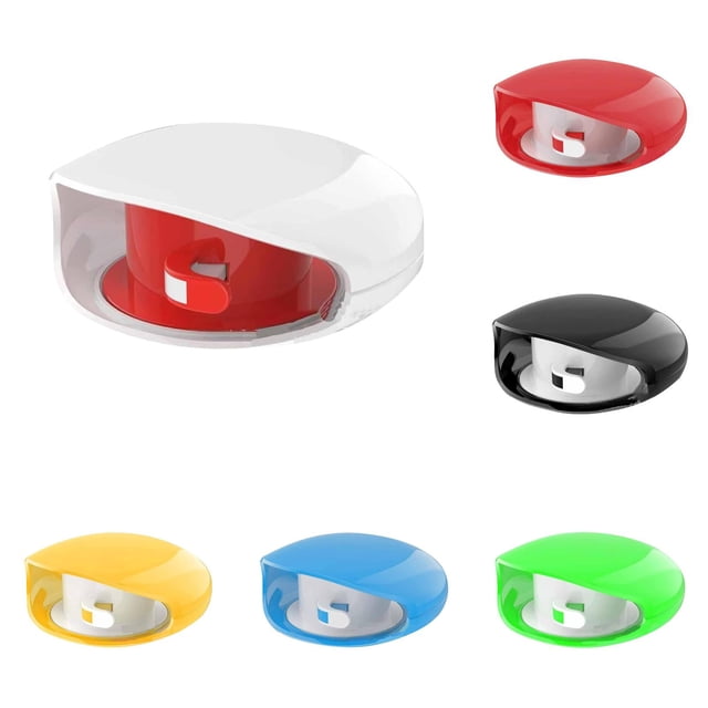 Enrouleur de Cordon Automatique, Organisateur de Cordon Rétractable USB avec Bouton de Retrait Outil de Rangement Rond Rétractable 1/2/3/4/5/6 Pcs