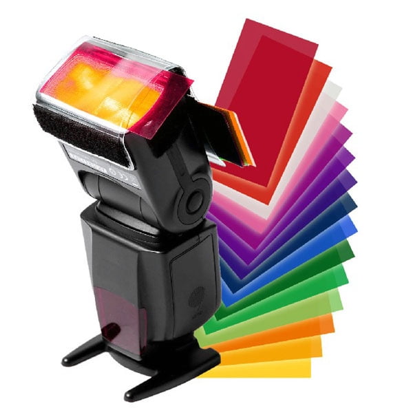 Kit Diffuseurs Flash Speedlite - Softbox Octogonal 20cm Et Rectangle 20x15cm - Pour Photo Pro
