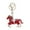 A1*C, variant on Sparkling Crystal Horse Keychain, Decorative Crystal Keyring, Fancy Keychain for Bags, Crystal Purse Accessory, Bling Keychain Horse, Elegant Keychain Charm, Crystal Bag Charm