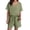 Green, variant on MuXiKeJi Clothes 2 Piece Short Sets for Women Spring Vacation Fall Travel Airport Outfits Casual Cruise Fashion 2026