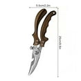thumbnail image 5 of Kitchen Scissors Stainless Steel Kitchen Shears Heavy Duty Chicken Bone Cutting Shears Sharp Utility Scissors Meat Scissors Poultry Shears Food Cooking Scissors for Home Kitchen, 5 of 5