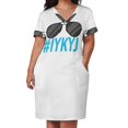 thumbnail image 3 of #IYKYJ Loose Pocket Dress luxury evening dresses 2025 festival outfit women, 3 of 7