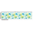 thumbnail image 2 of Ambesonne Floral Fabric by the Yard Upholstery, Pastel Whimsical Doodle, 3 Yards, Blue Green White, 2 of 4