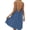 Blue, variant on Backless Cami Dress for Women Summer Sleeveless Beach Dress Flowy Loose Spaghetti Strap Sundress with Back Tie
