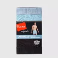 thumbnail image 6 of Hanes Originals Premium Men's SuperSoft Knit Boxer Shorts 3pk - Blue/Gray/Black, 6 of 6