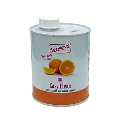 Easy Clean Rose - Depileve Easy Clean Citric Wax Cleaner for Warmers and Equipment, 35 Ounce