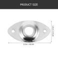 thumbnail image 6 of Guitar Jack Input Replacement Metal Accesorios Para Guitarra Electric Plate Football Output Accessories 4 Pcs, 6 of 6