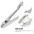 thumbnail image 3 of WRITWAA 1Ud Pinza Para Y Hielo De Acero Inoxidable Con Antideslizante Plateada, 3 of 8