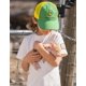 thumbnail image 3 of Gorra de béisbol John Deere juvenil de malla ajustable tipo snapback, 3 of 8
