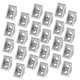 thumbnail image 1 of 50pcs 2028 Aluminum Alloy Angle Bracket Joint Corner Angle L Bracket Fastener for T Slot Aluminum Extrusion Profile, 1 of 3
