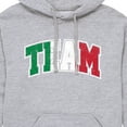 thumbnail image 3 of Instant Message - Team Italy - Men's Pullover Hooded Fleece Sweatshirt, 3 of 6