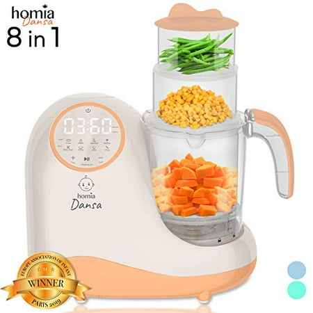 Baby Food Maker Chopper Grinder - Mills and Steamer 8 in 1 Processor