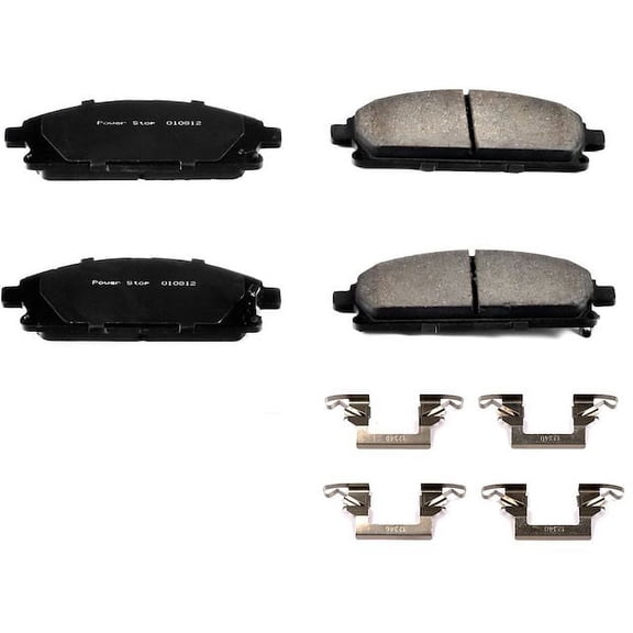 Front Brake Pad Set - Compatible with 2004 - 2009 Nissan Quest 2005 2006 2007 2008