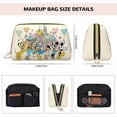 thumbnail image 3 of Cute Micky Minnie Mouse Cartoon Cosmetic Bag Makeup Bag Merch Large Capacity Zipper Toiletry Case Jiayi, 3 of 7